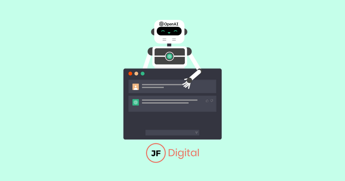 JF-Digital - ¿Qué es ChatGPT, cómo funciona y cómo usar la inteligencia artificial en tu estrategia de Marketing Digital?