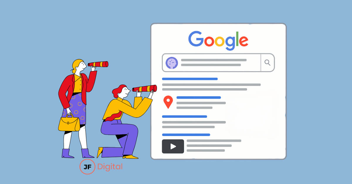 JF-Digital - ¿Qué son las SERPs, para qué sirven y cómo funcionan en Google en 2025/26?