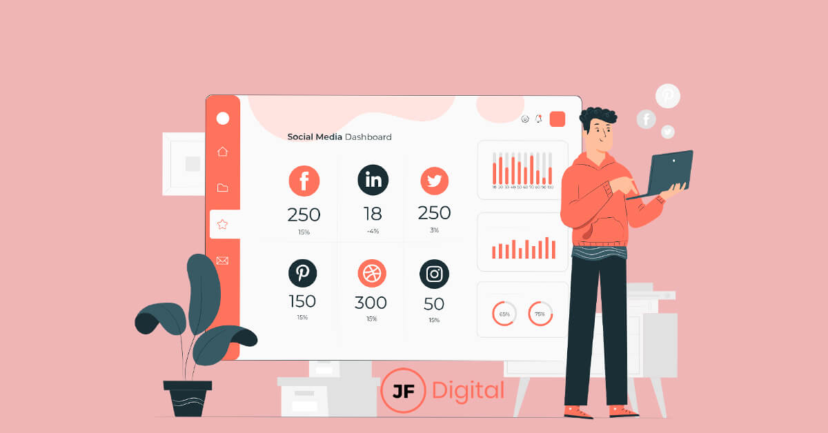 JF-Digital - Las 17 herramientas de gestión de redes sociales para mejorar tu estrategia digital