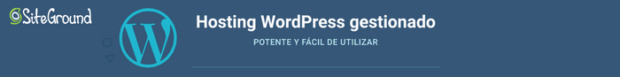 Hosting WordPress en SiteGround