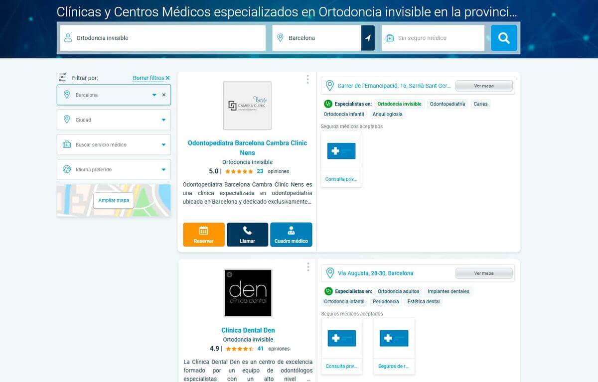Top Doctors buscador