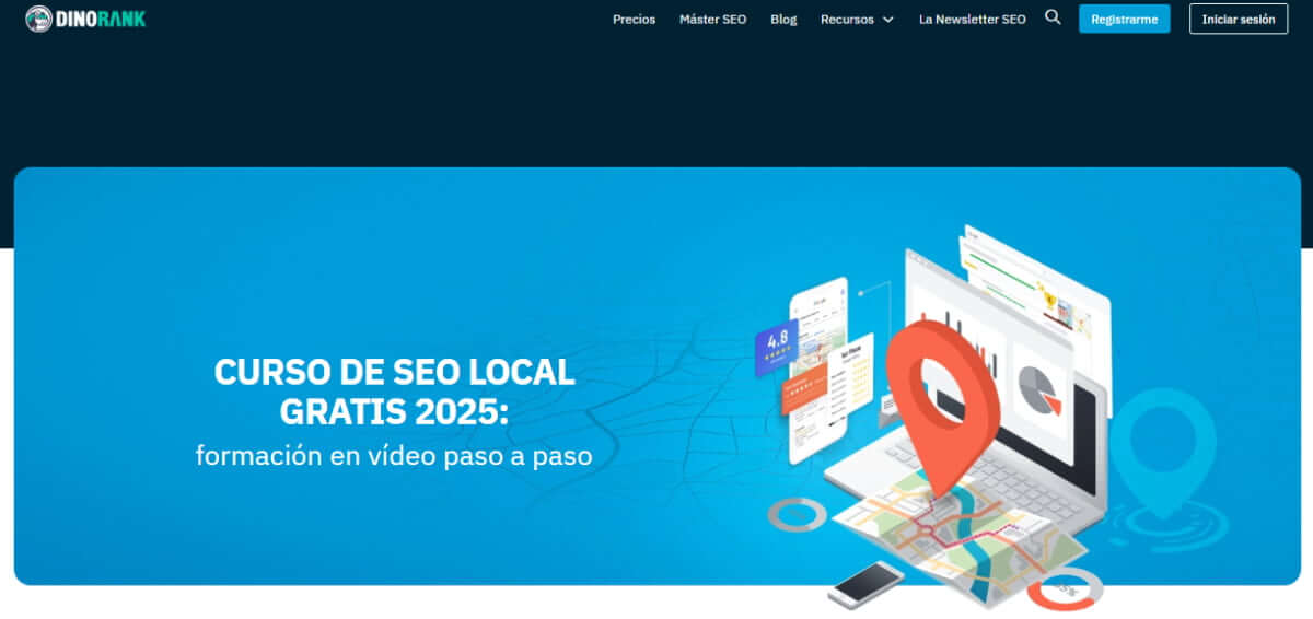 Curso SEO local gratis DinoRANK