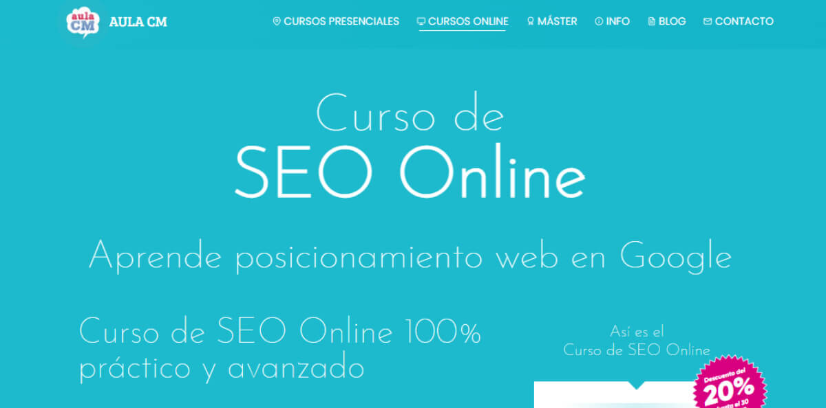 Curso SEO online Aula CM