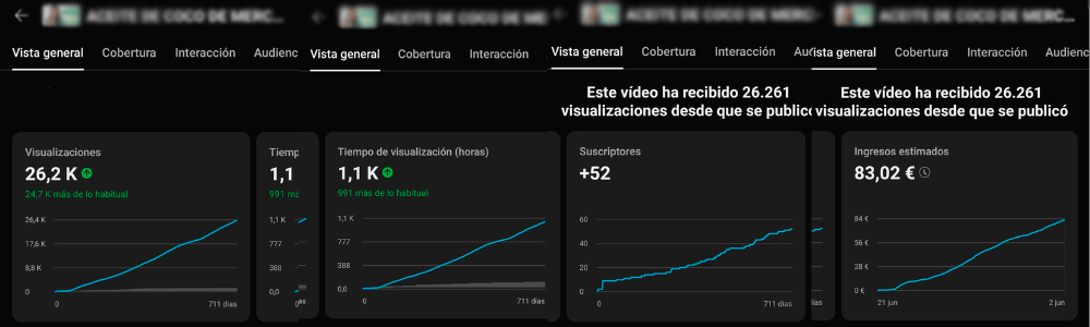 Ejemplo hacer SEO en YouTube