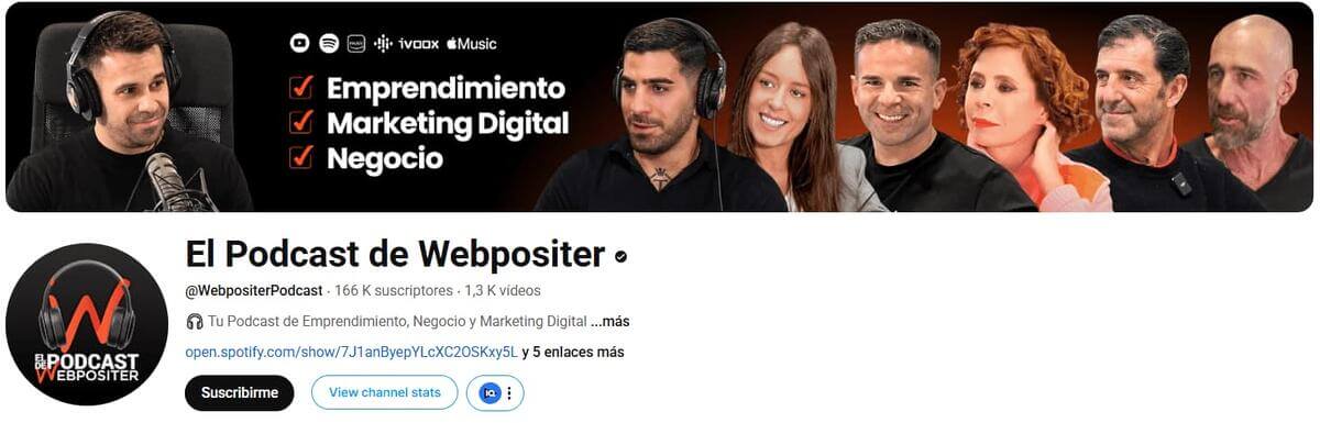 Webpositer podcast