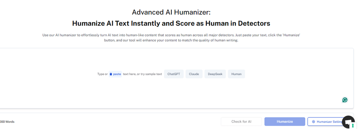 Undetectable IA humanizador