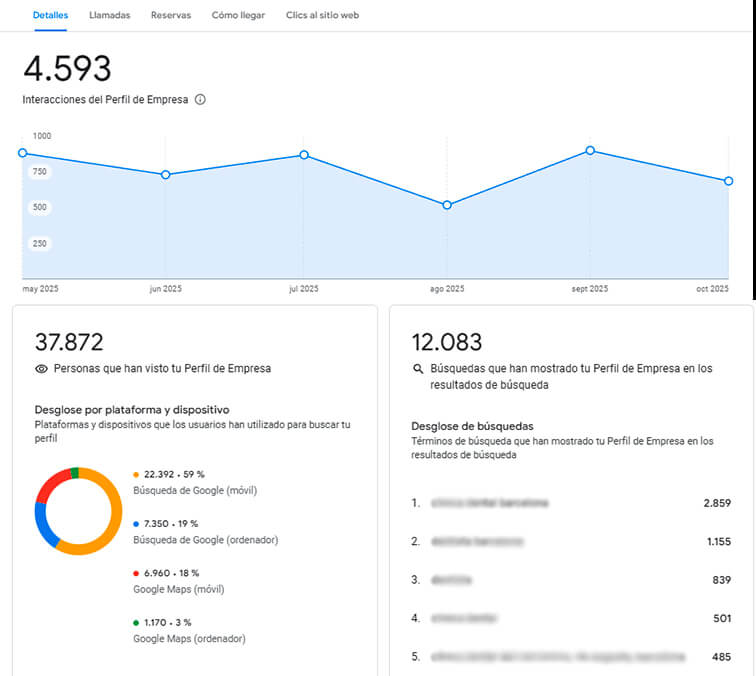 Google Business Profile Insights