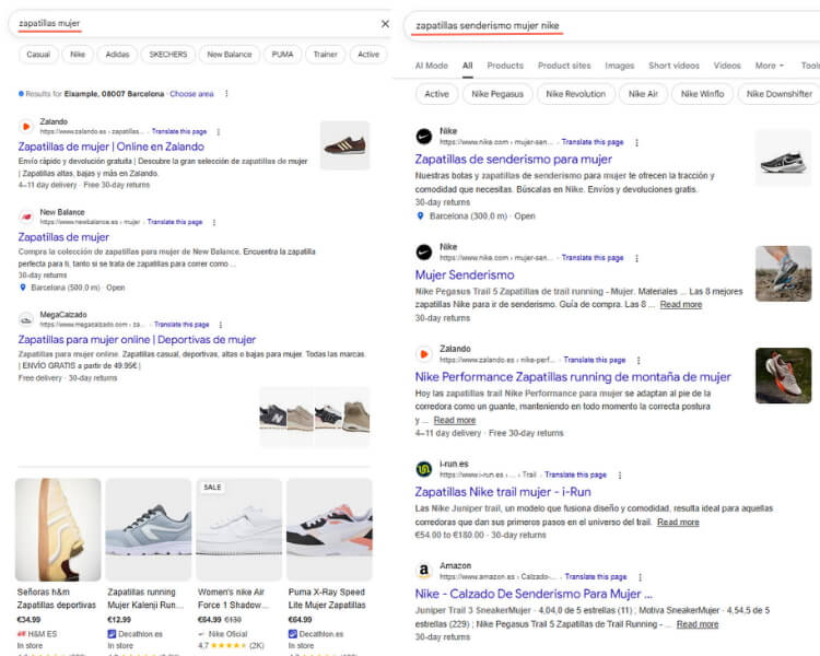 ¿Qué son las palabras clave Long Tail en SEO y cómo elegirlas para posicionar? 1 Head tail vs short tail keyword