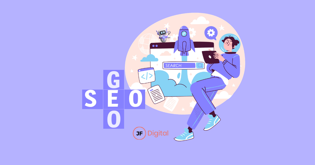 JF-Digital - ¿Realmente existen diferencias entre GEO y SEO? ¿Qué dice Google sobre el nuevo SEO? JF-Digital - ¿Realmente existen diferencias entre GEO y SEO? ¿Qué dice Google sobre el nuevo SEO?