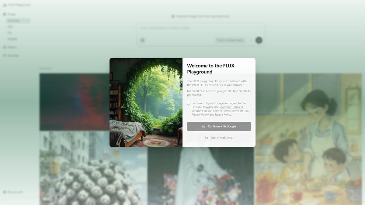 Flux Playground
